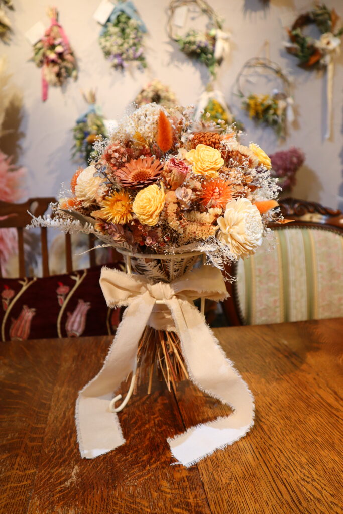 ドライフラワーブーケ